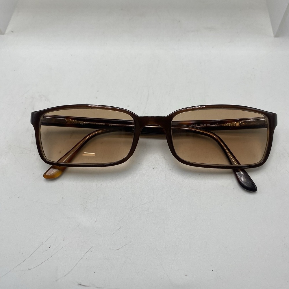 Ray-Ban Eyeglasses Sunglasses FRAMES ONLY Rectangular 54-19-140 Brown 209